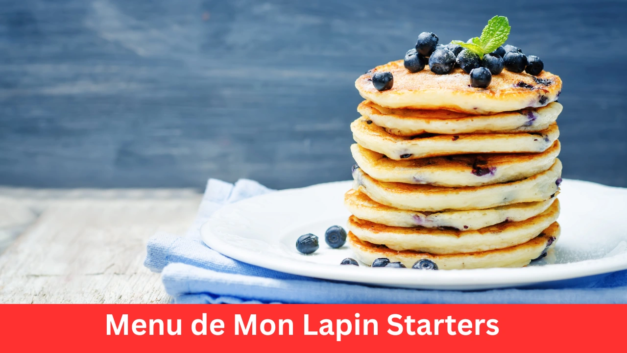 Menu de Mon Lapin Starters