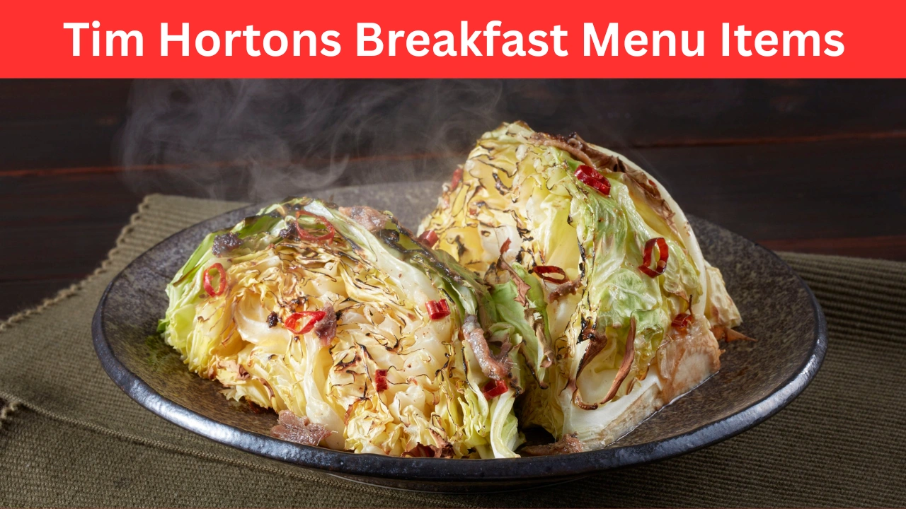 Tim Hortons Breakfast Menu Items