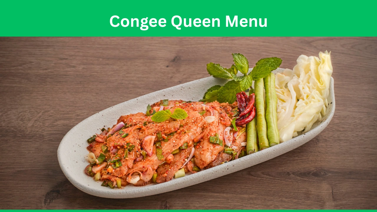congee queen menu