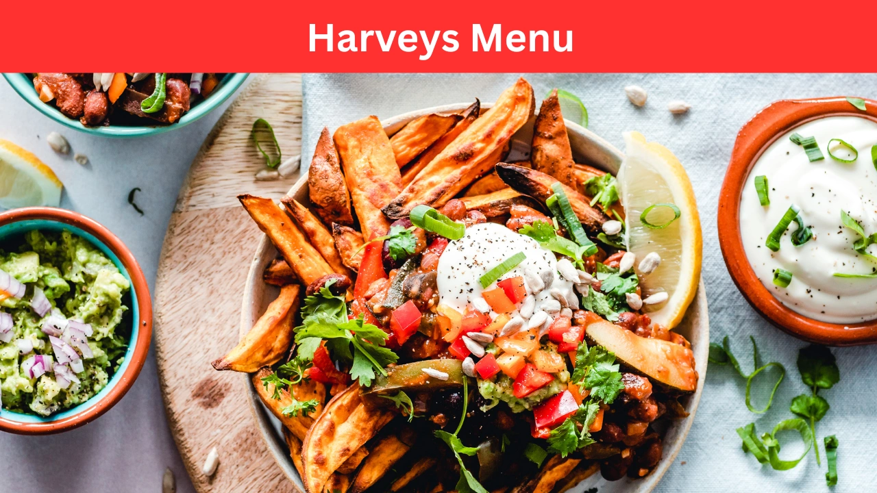 harveys menu