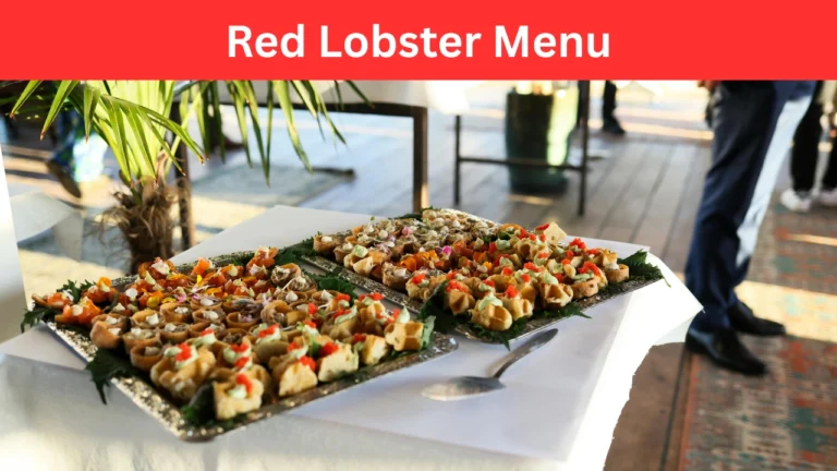 red lobster menu