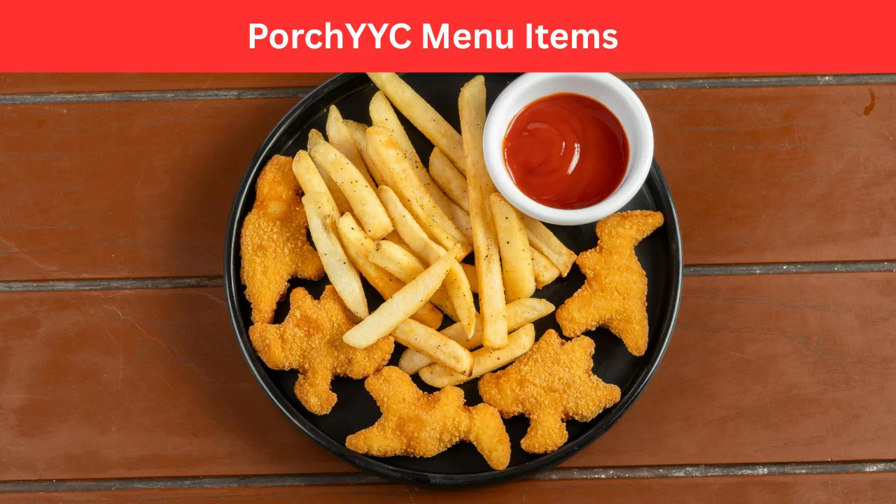 PorchYYC Menu Items