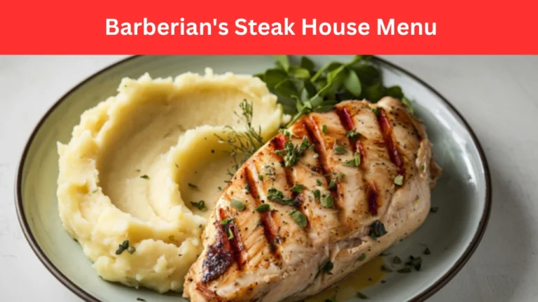 barberian's steak house menu