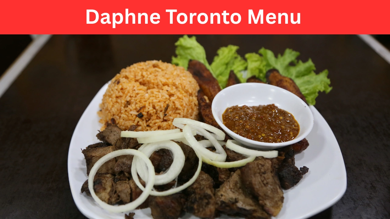 daphne toronto menu