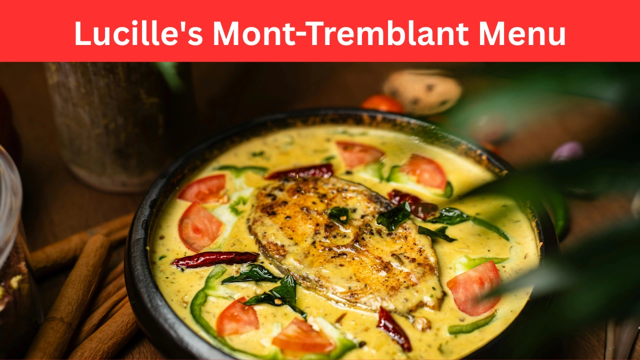 lucille's mont-tremblant menu
