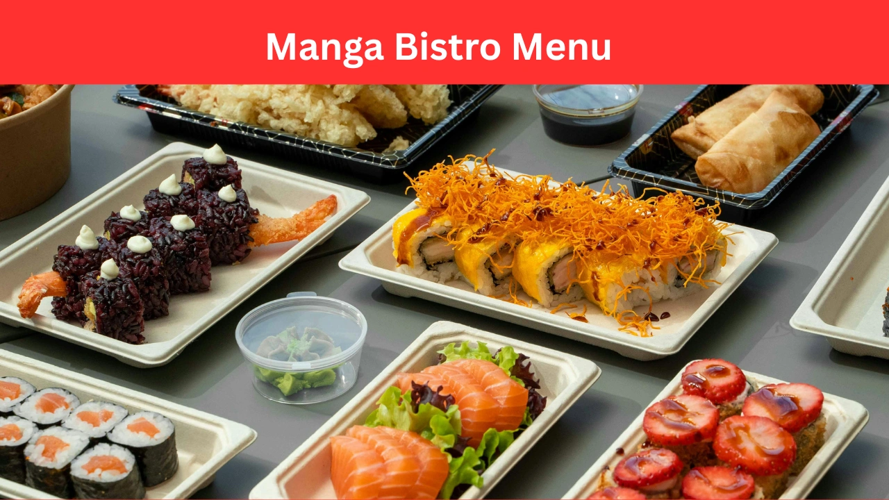 manga bistro menu