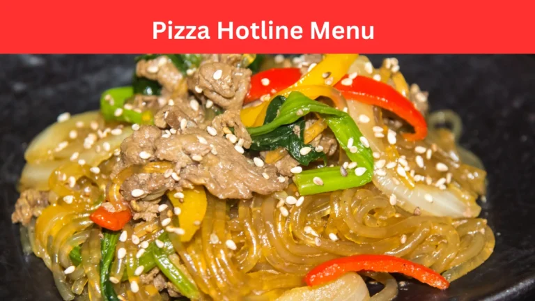 pizza hotline menu