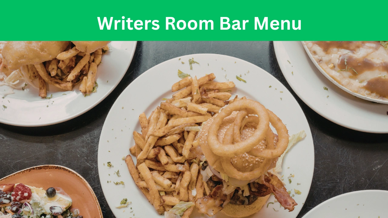 writers room bar menu