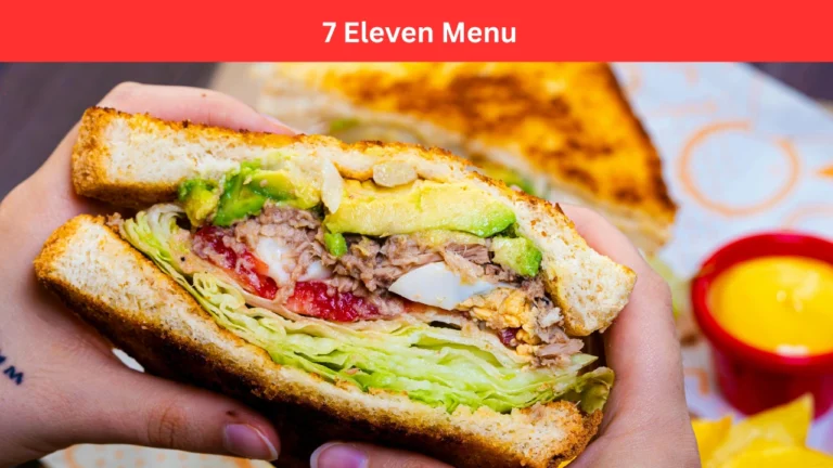 7 Eleven Menu