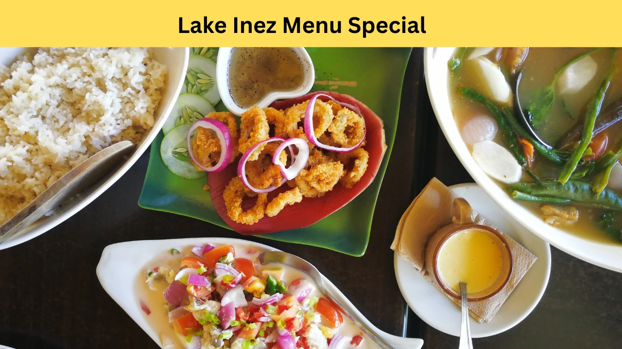 Lake Inez Menu Special