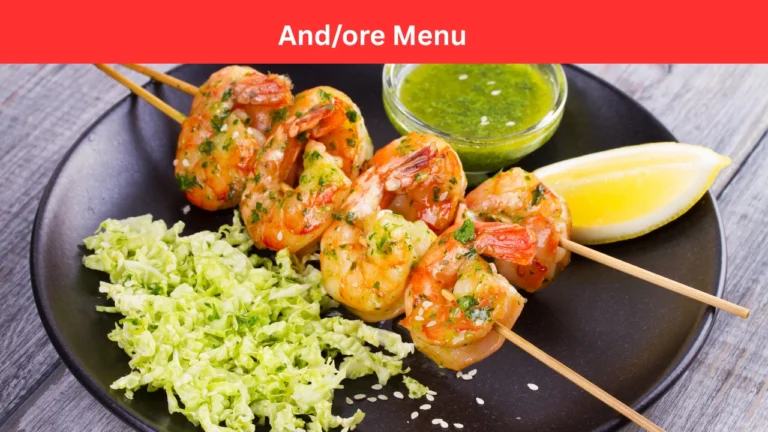 andore menu