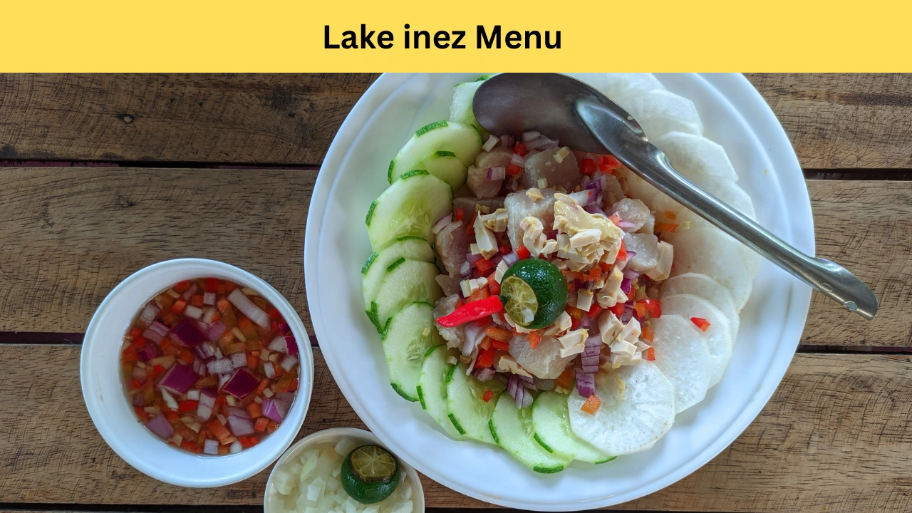 lake inez menu