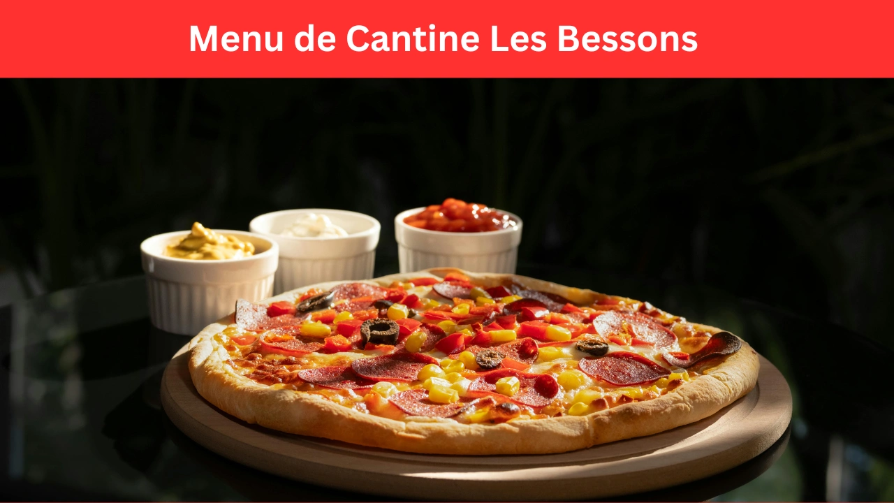 menu de cantine les bessons