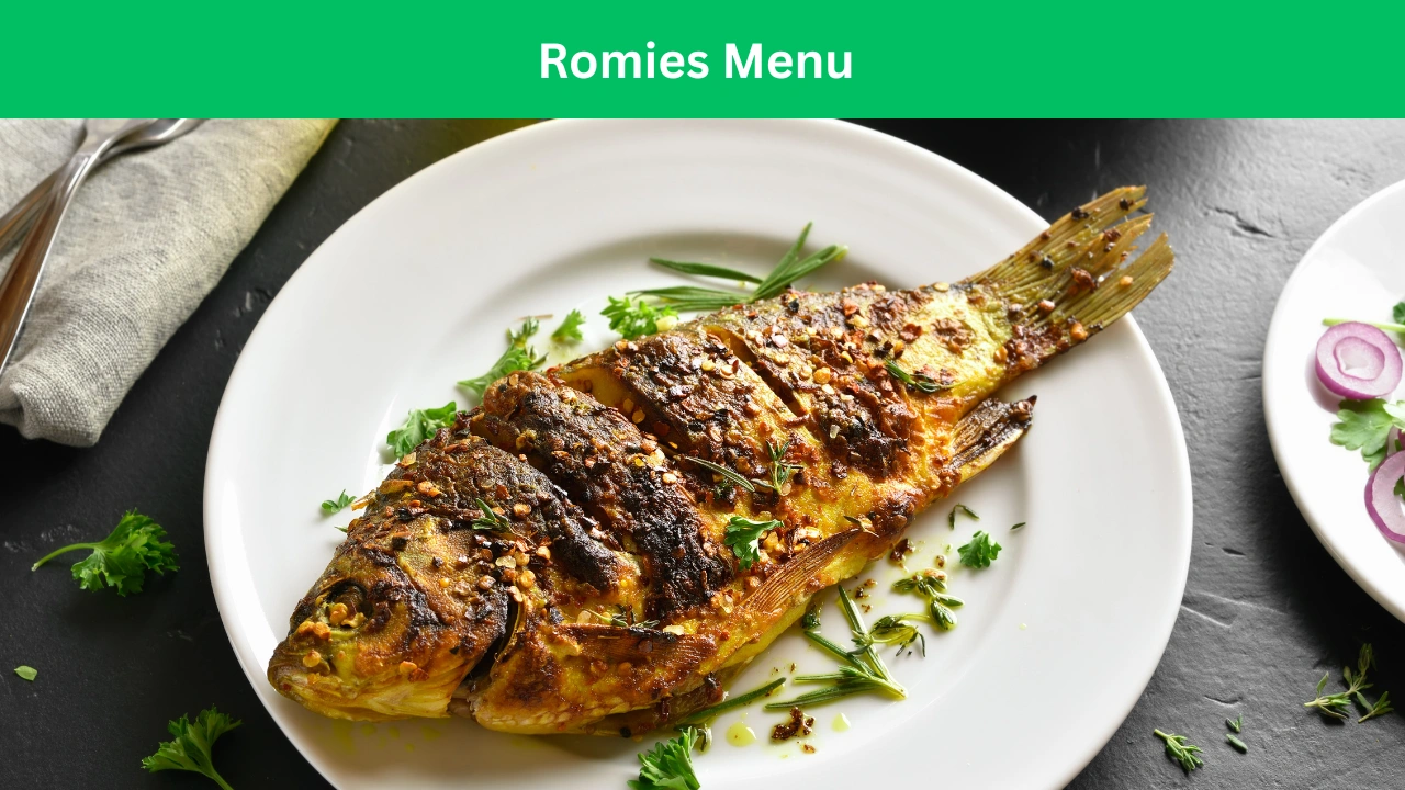 Romies Menu