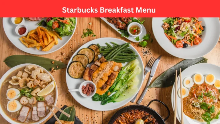 starbucks breakfast menu