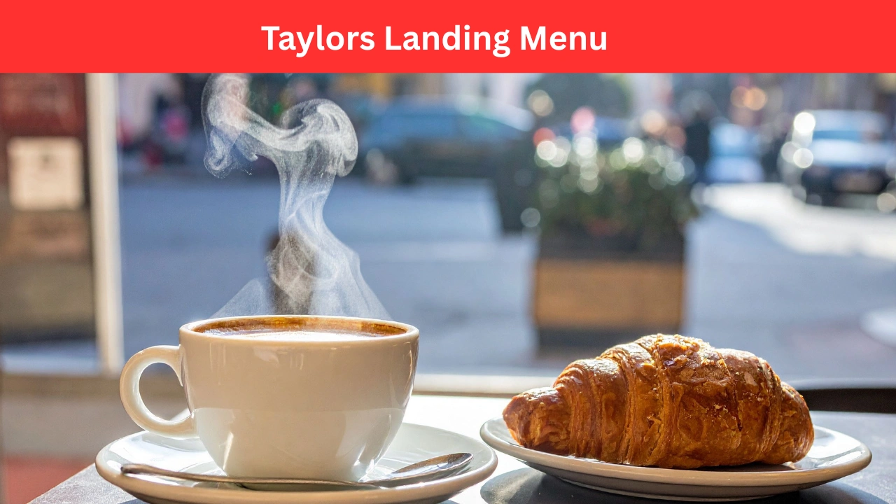 taylors landing menu