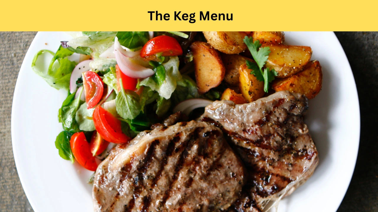 the keg menu