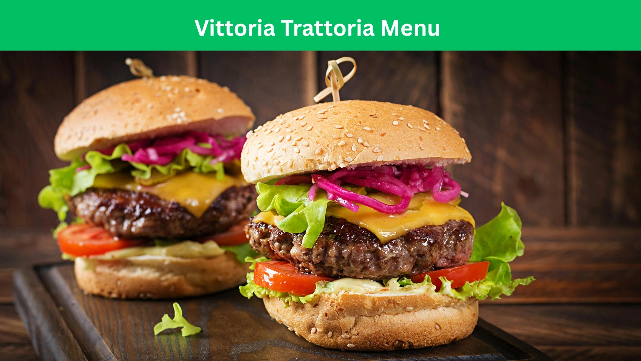 vittoria trattoria menu