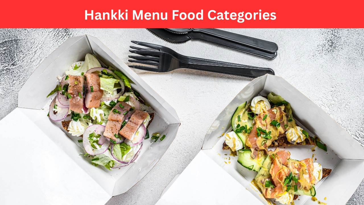 Hankki Menu Food Categories