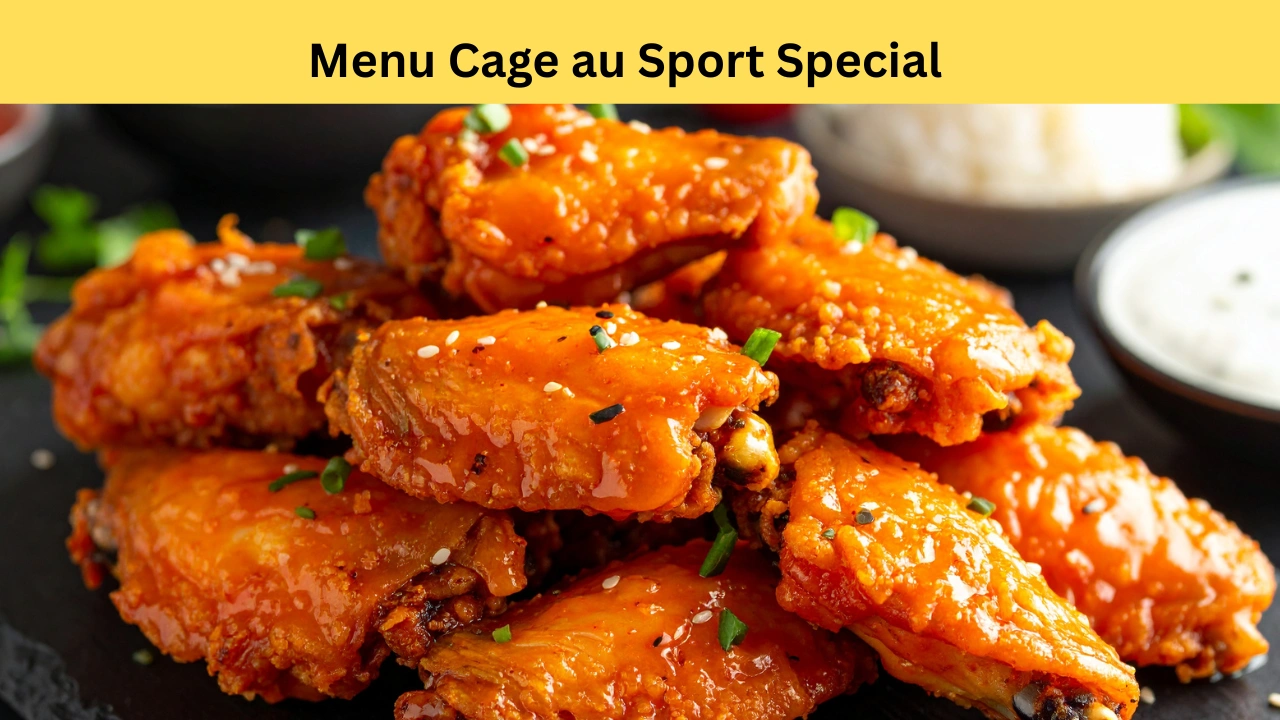 Menu Cage au Sport Special