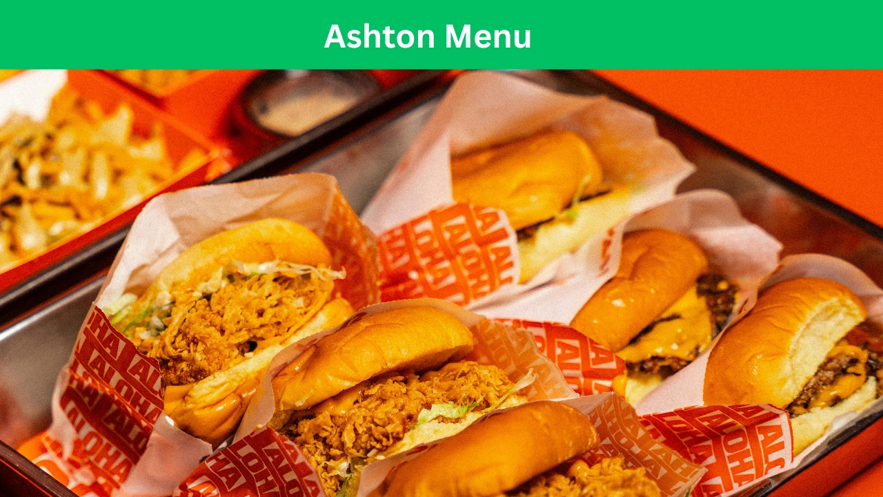 ashton menu