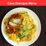 casa grecque menu