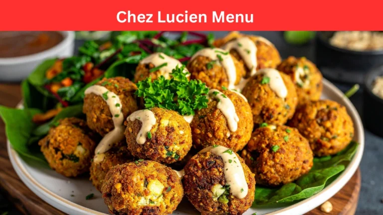 chez lucien menu