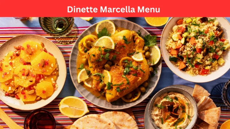dinette marcella menu