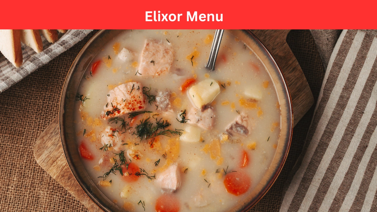 elixor menu