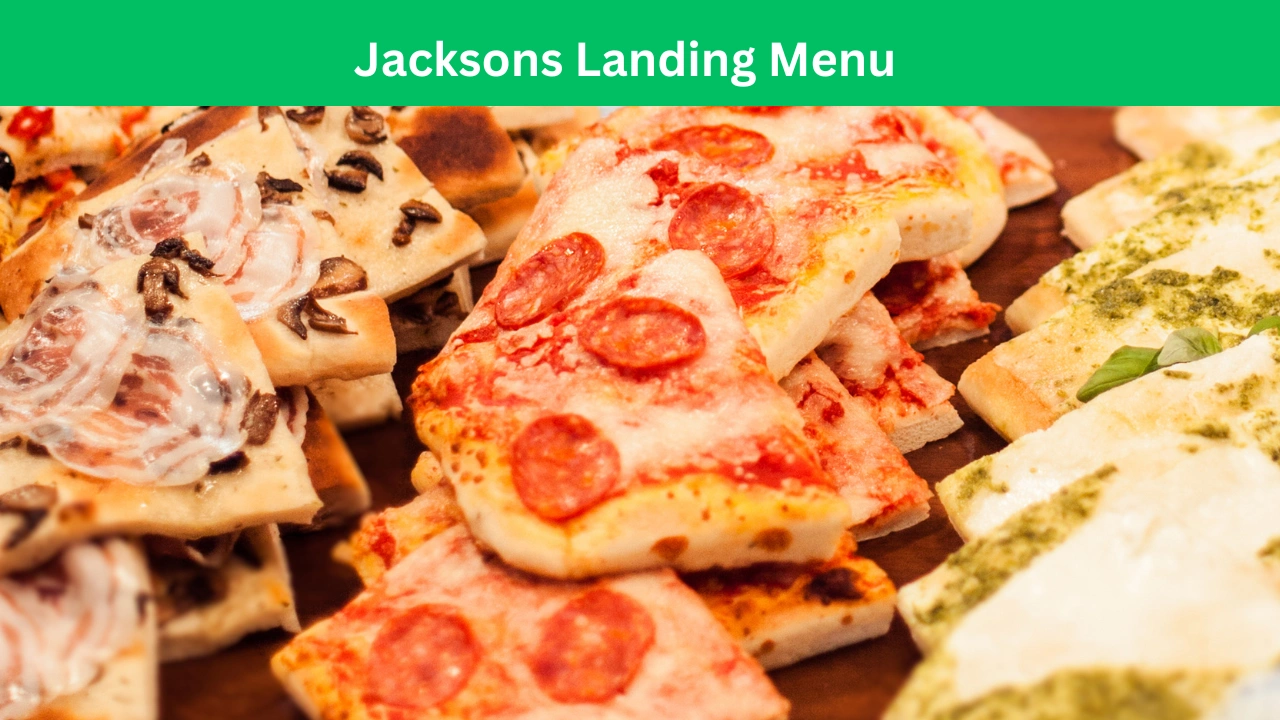 jacksons landing menu