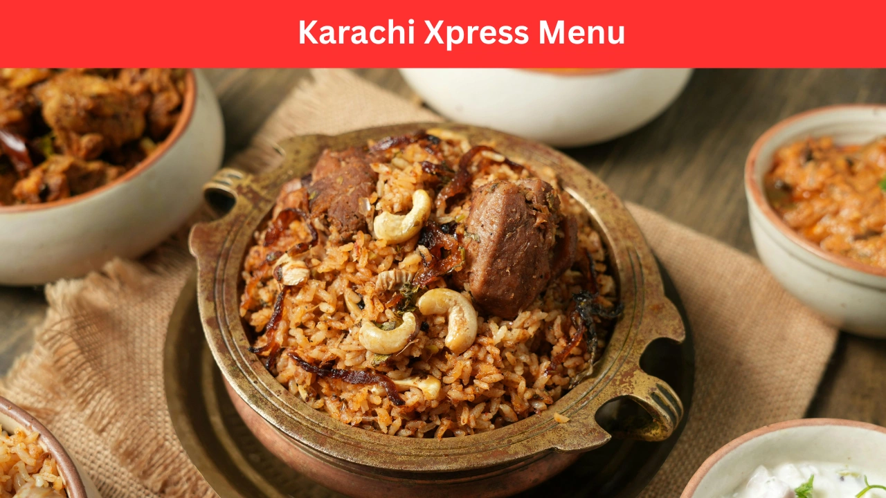 karachi xpress menu