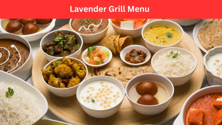 lavender grill menu
