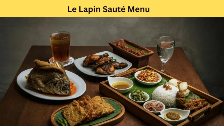 le lapin sauté menu