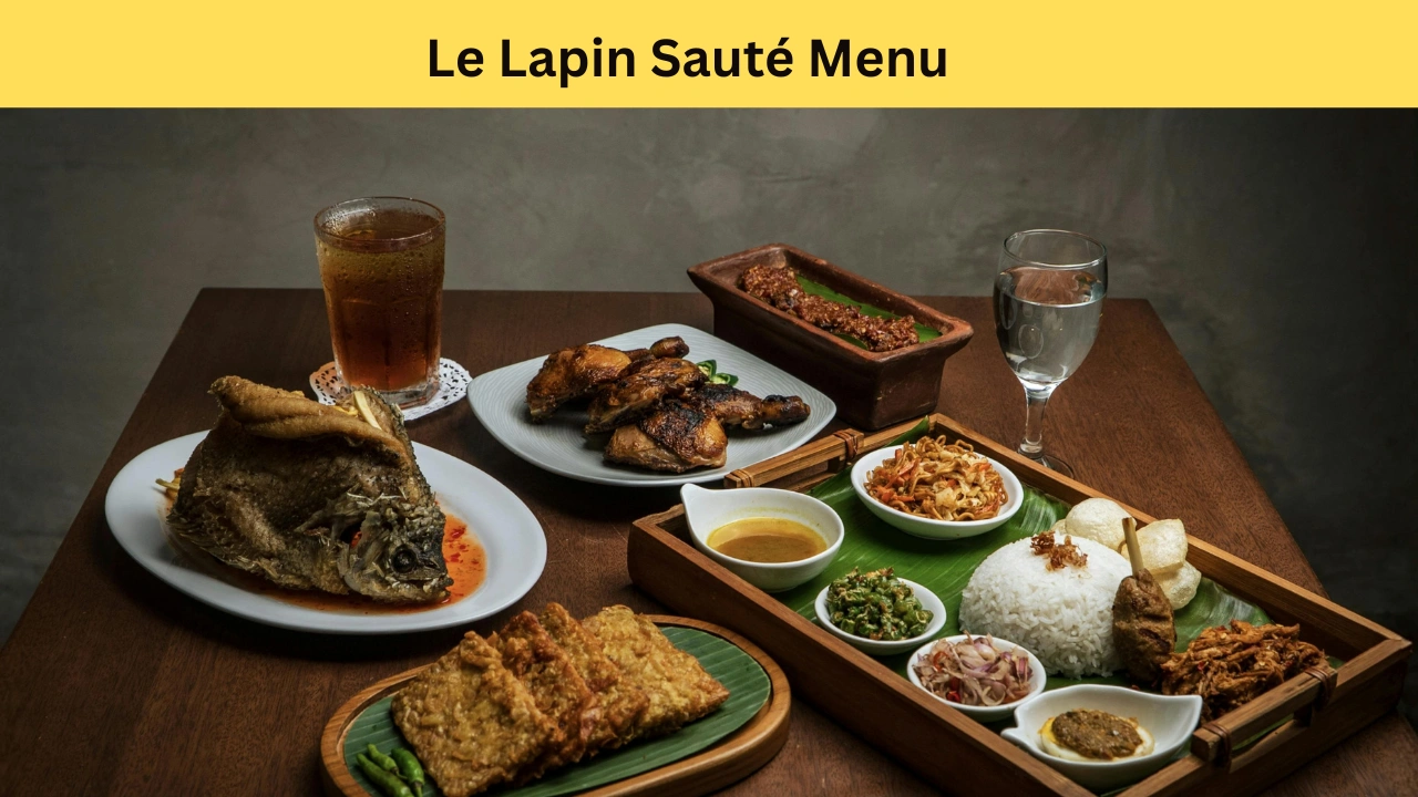 le lapin sauté menu