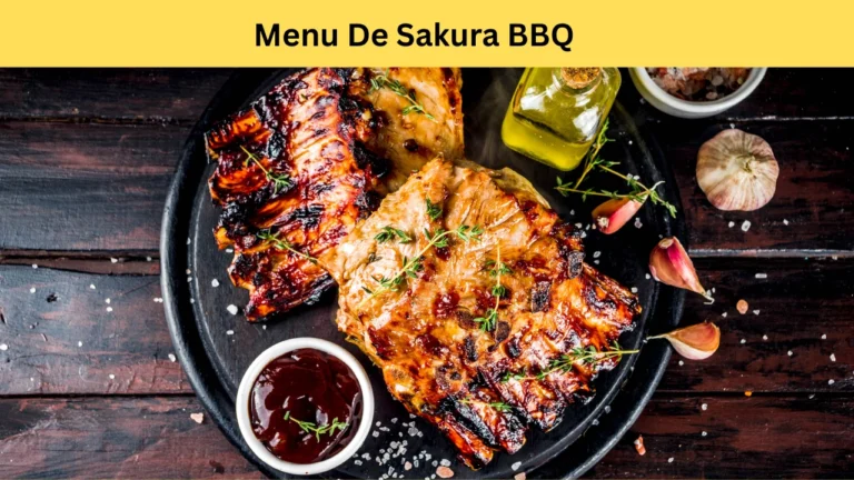 menu de sakura bbq