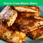 storm crow manor menu