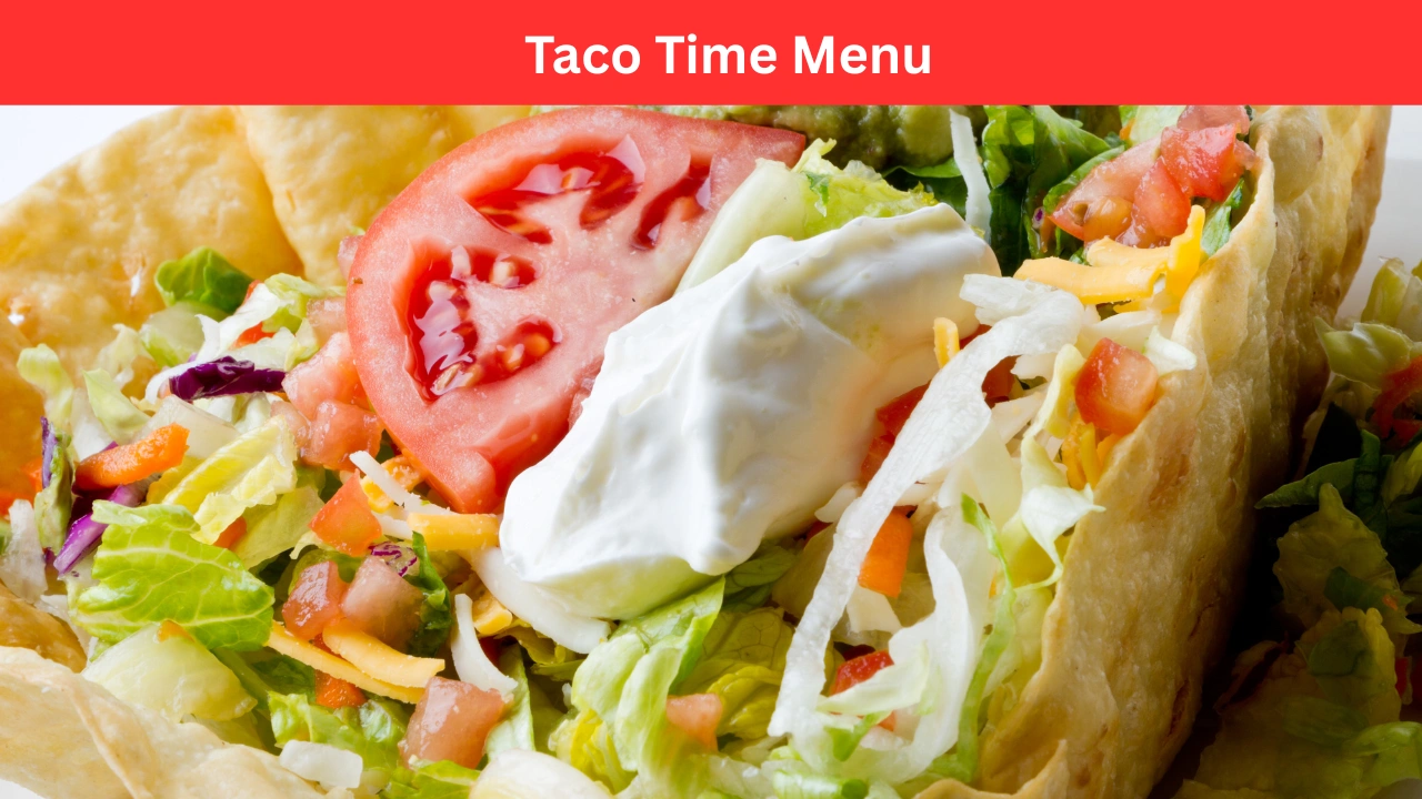 Taco Time Menu