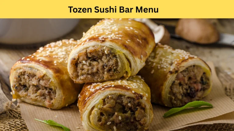 tozen sushi bar menu