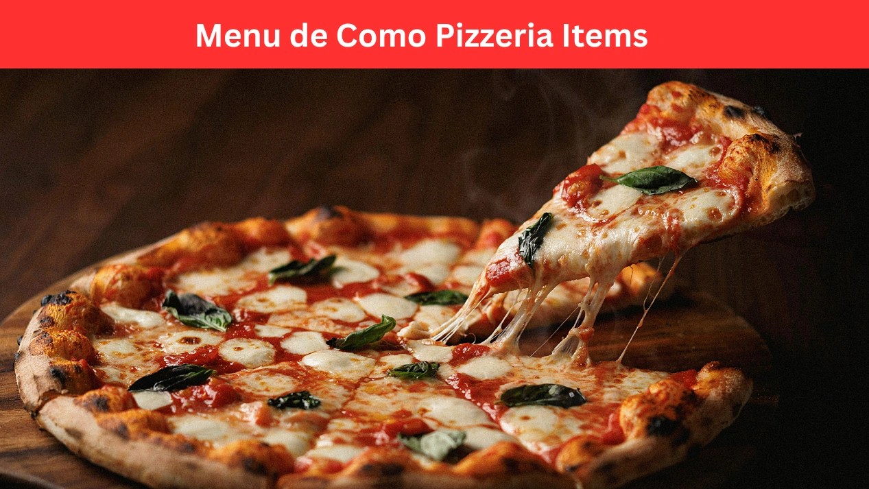 Menu de Como Pizzeria Items