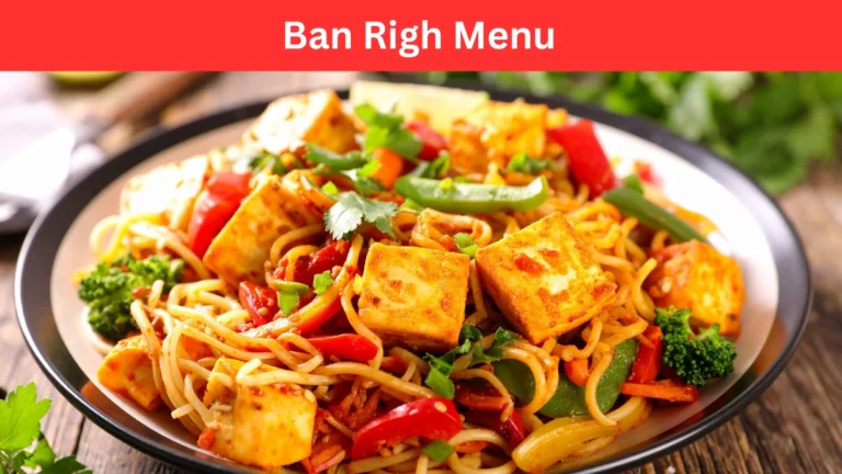 Ban Righ Menu