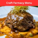 Craft Farmacy Menu