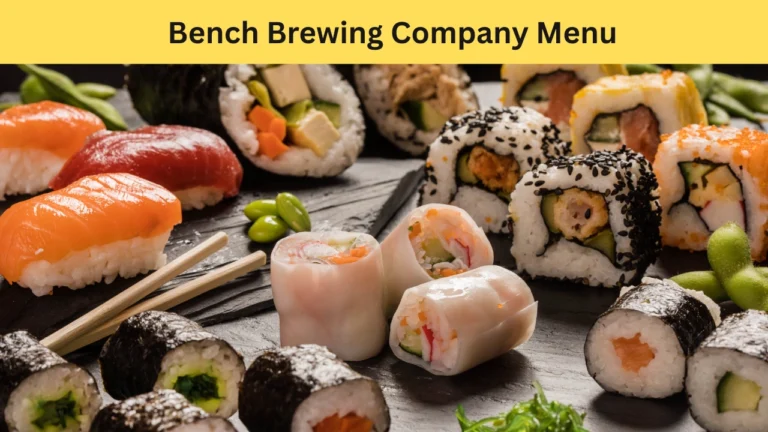 bench brewing company menu