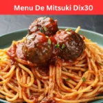 menu de mitsuki dix30