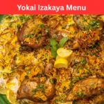 yokai izakaya menu