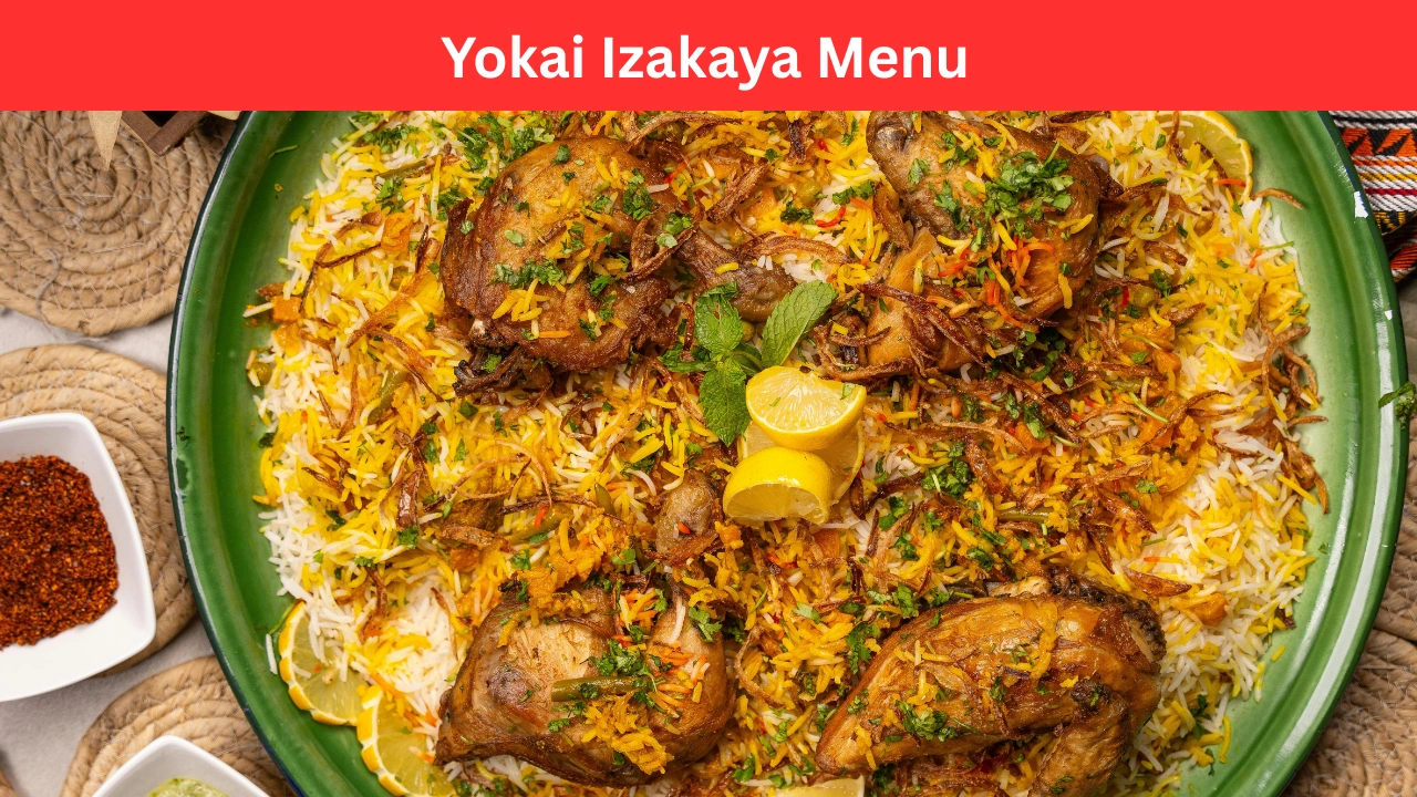 yokai izakaya menu